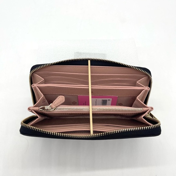 Kate Spade Large Continental Wallet Black - Picture 7 of 9